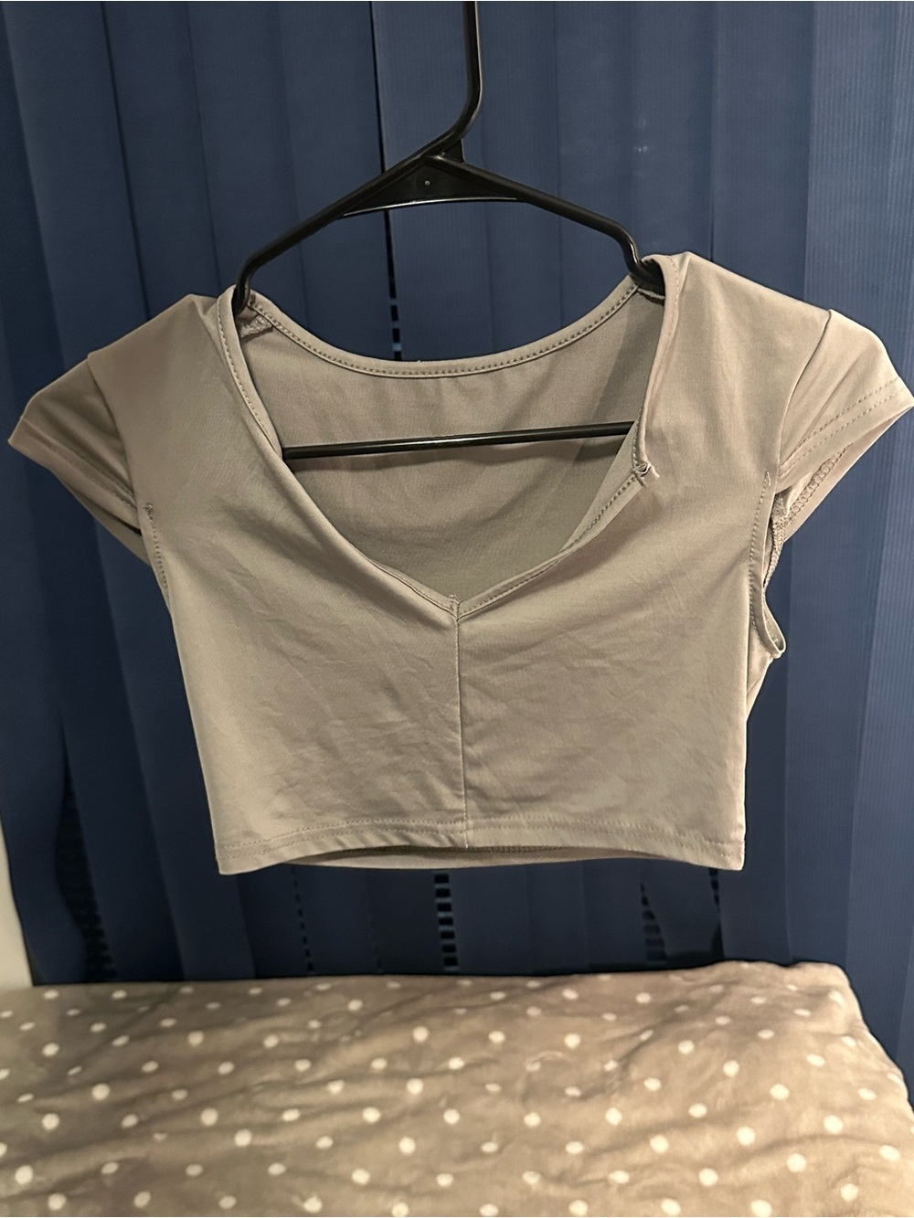 V-Neck Crop Top